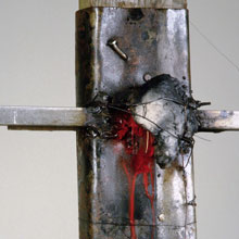 mixed media sculpture